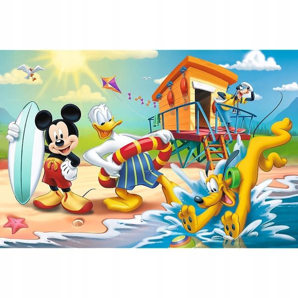 Puzzle 60 Ciekawy Dzień Mikiego I Przyjaciół 17359 zdjęcie 4