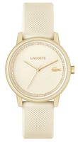 Damski Zegarek Lacoste 12.12 Go 2001288 – Sportowy Szyk w Złocie i Beżu