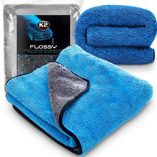 RĘKAWICA DO MYCIA AUTA K2 WASH MITT + K2 FLOSSY RĘCZNIK DO OSUSZANIA 60x90 na Arena.pl