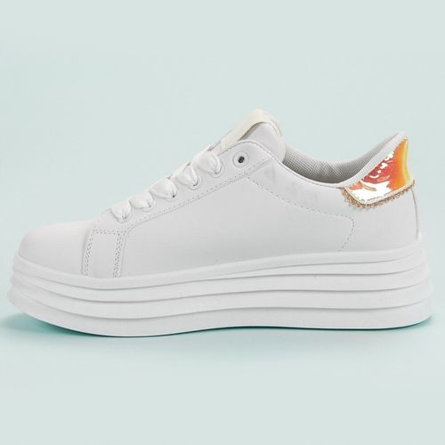 Białe Obuwie Na Platformie r.41 na Arena.pl