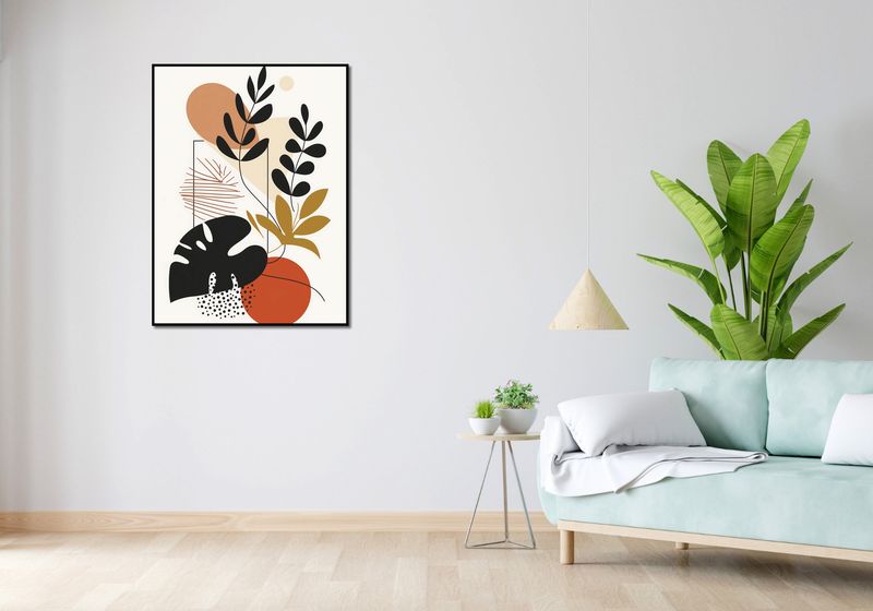 Plakat 75x100cm Zawisły Liść zdjęcie 4