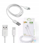 Kabel Micro USB do telefonu starszego typu samsung Callme BL90 biały 1 metr