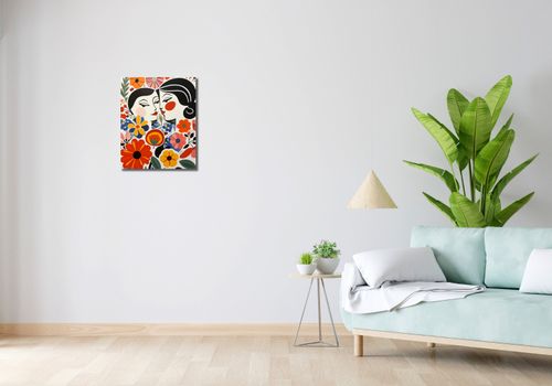 Obraz 40x50cm Kwiatowy Romans na Arena.pl