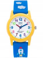 DZIECIĘCY ZEGAREK QQ VR99J003Y DLA CHŁOPCA RAKIETA