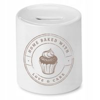 Skarbonka Dla Piekarza Home Baked With Prezent Z Nadrukiem Ze Zdjęciem