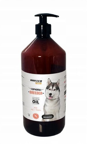Olej z Łososia dla Psa i Kota EUPHORIA 1L BIOFEED na Arena.pl