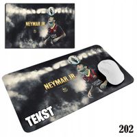 PODKŁADKA POD MYSZKĘ MYSZ WZORY DO WYBORU - PIŁKA NOŻNA NEYMAR 29x36cm