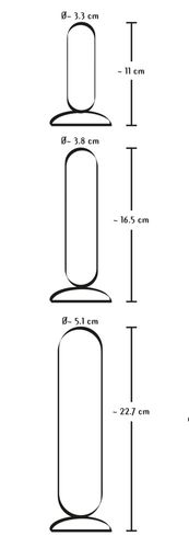Dilda Z Przyssawką Z Komplet 3 Szt. na Arena.pl