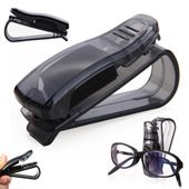 Uniwersalny uchwyt mocny klips na okulary funkcjonalny wieszak do samochodu