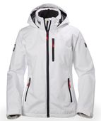 Helly Hansen damska kurtka W Crew Hooded Jacket 33899 001 - biała S
