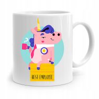 Dla Pracownika Robotnika Kubek Best Employee Z Nadrukiem Ze Zdjęciem