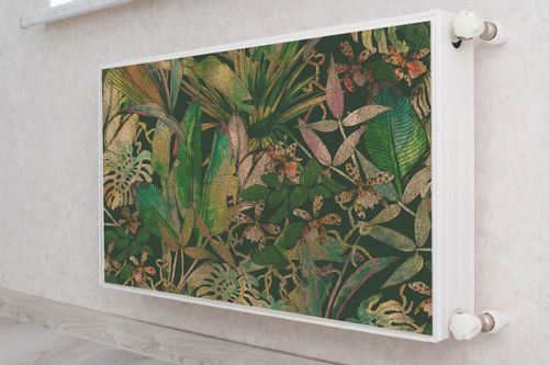Magnetyczna Osłona Grzejnika TROPIKALNE Liście Natura 80cm x 60cm na Arena.pl