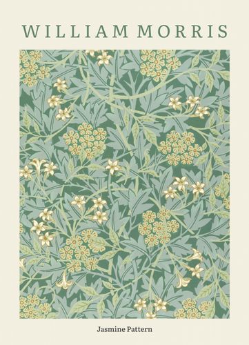Plakat 13x18cm Design Jasmine Pattern 2, Morris Vintage do Salonu na Arena.pl