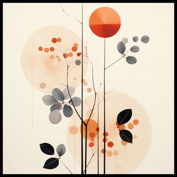 Plakat 60x60cm Jesienna Melodia zdjęcie 2