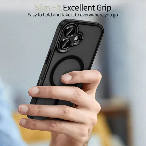 Etui Tech-Protect MagCam MagSafe na iPhone 17 - czarny mat na Arena.pl