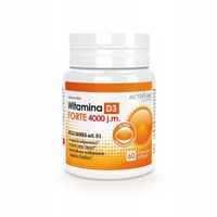 Witamina D3 FORTE 4000 IU 60k ZDROWE KOŚCI I ZĘBY