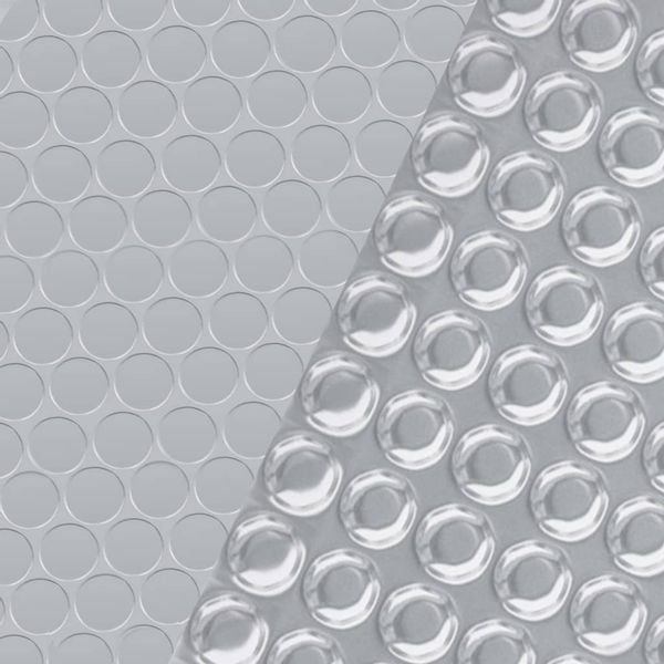 Emaga Prostokątna folia na basen, 500x300 cm, PE, srebrna zdjęcie 4