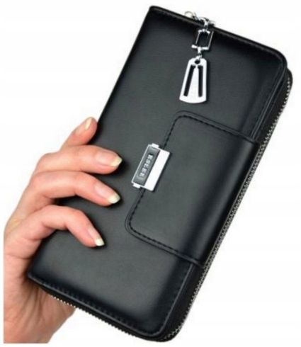 PORTFEL DAMSKI PODWÓJNY NA ZAMEK DUŻY organizer pojemny na Arena.pl