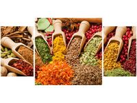 80X40CM FESTIWAL PRZYPRAW TRÓJ OBRAZ