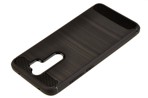 Wytrzymałe etui Back Case Carbon do Xiaomi Redmi Note 8 Pro czarny na Arena.pl