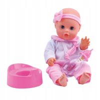 Lalka Bambolina siusiająca z nocnikiem i butelką SMILY PLAY