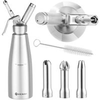 PROFESJONALNY SYFON DO BITEJ ŚMIETANY DEKORATOR 1L PROFI LINE HENDI 588024