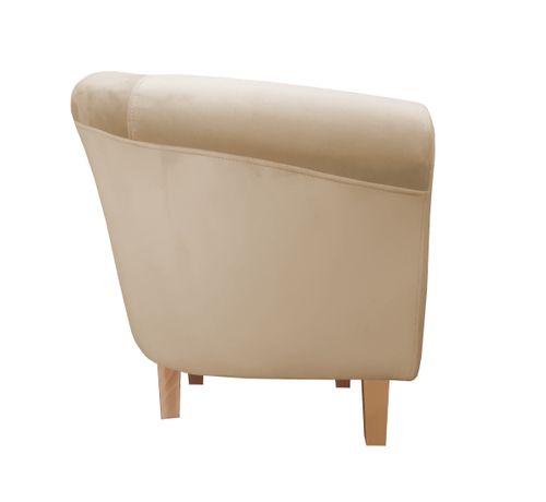 Fotel Milo nogi buk jasny brąz MG06 na Arena.pl