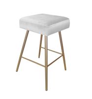 Hoker krzesło barowe Max podstawa złota MG39