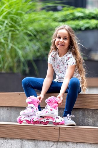 Rolko-Wrotki 3w1 Regulowane RAVEN Princess 26-29 Kauczuk na Arena.pl