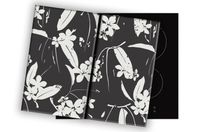 SZKLANA DESKA NA KUCHENKĘ 2x30x52 021C KWIATY