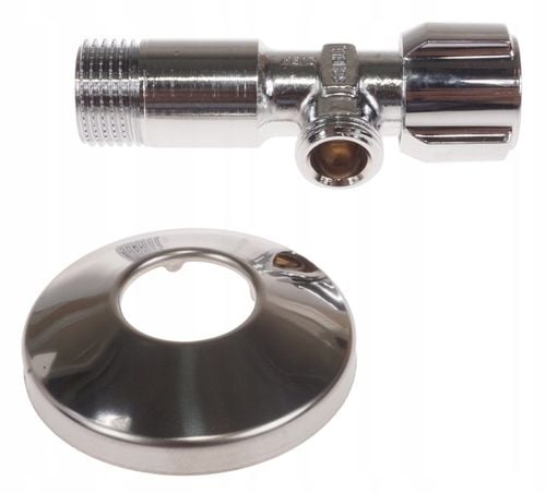 ZAWÓR KĄTOWY ODCINAJĄCY KOMPAKTOWY DO BATERII 1/2x3/8 SCHELL na Arena.pl