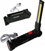LAMPA WARSZTATOWA LATARKA MAGNES UCHYLNA 3W LED