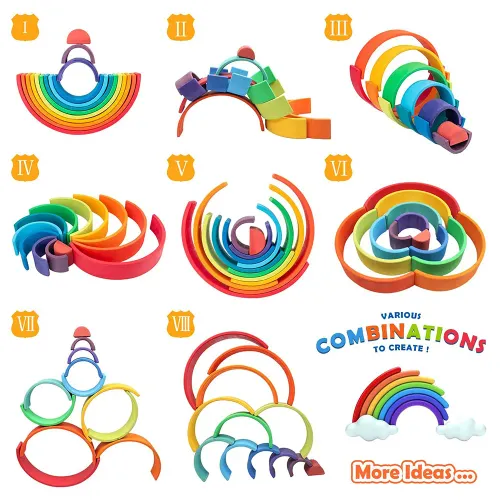 drewniana tęcza na Arena.pl