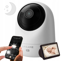 Kamera wewnętrzna do monitoringu 2K IR Wi-Fi Bluetooth - biała