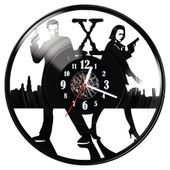 Zegar ścienny z płyty winylowej Archiwum X 327.14