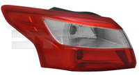 Ford Focus 10-14 Lampa tylna sedan lewa