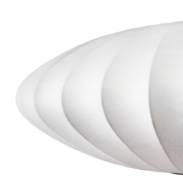 Lampa wisząca SILK FLAT biała 50 cm zdjęcie 4
