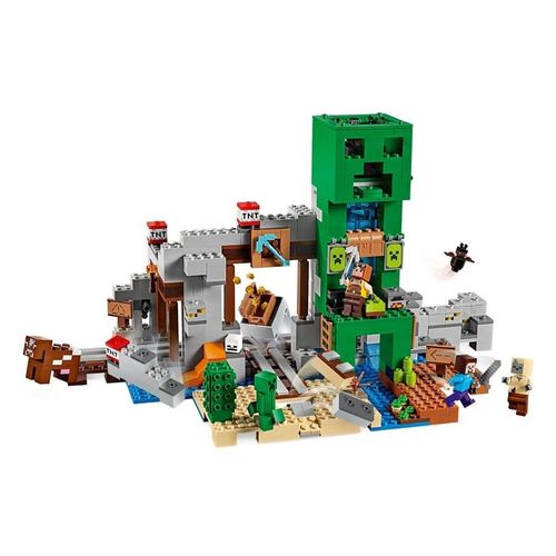 Lego Minecraft Kopalnia Creeperów 21155 na Arena.pl