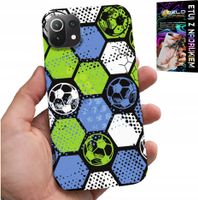 ETUI DO XIAOMI MI 11 LITE - PIŁKARSKIE WZORY PLECKÓW FOOTBALL CASE
