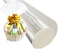 CELOFAN FOLIA DO PAKOWANIA PREZENTÓW ŚLUB WESELE ŚWIĘTA 100x140 50 arkuszy