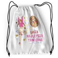 Plecak Sportowy Szkolny Dla Luizy Córki Dziecka Z Nadrukiem Ze Zdjęciem