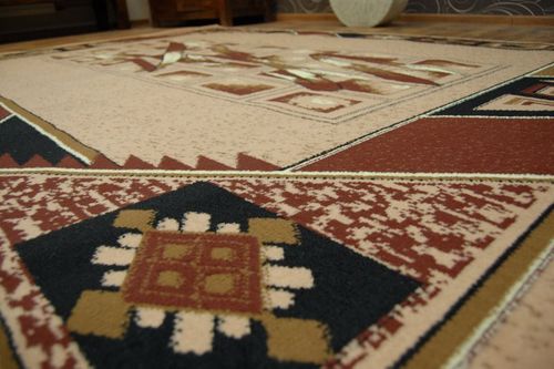 Dywan BCF ZYGZAK beż na Arena.pl