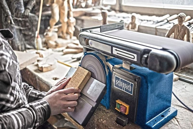 SCHEPPACH SZLIFIERKA STOŁOWA BG200W zdjęcie 6
