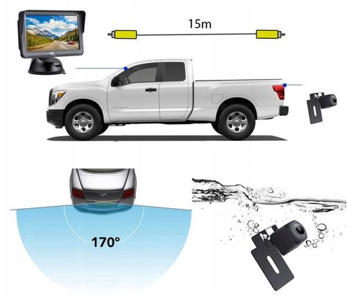 PROFESJONALNA KAMERA COFANIA BUS VAN 5'' AHD IPS na Arena.pl