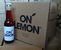 On Lemon o smaku śliwki 330ml - paleta