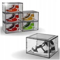 6x PUDEŁKO POJEMNIK ORGANIZER NA BUTY PREMIUM na zabawki akcesoria do biura