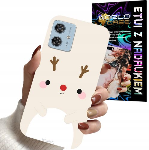 ETUI CASE DO MOTOROLA MOTO G54 5G - ŚWIĄTECZNE WZORY RENIFER MIKOŁAJ ŚWIĘTA na Arena.pl