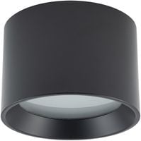 Lampa sufitowa, spot czarny tuba lampa do łazienki na taras - MAUN