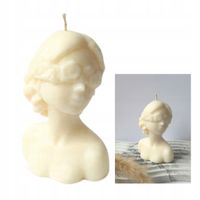 Świeca sojowa wolnostojąca dekoracyjna kobieta prezent naturalna handmade