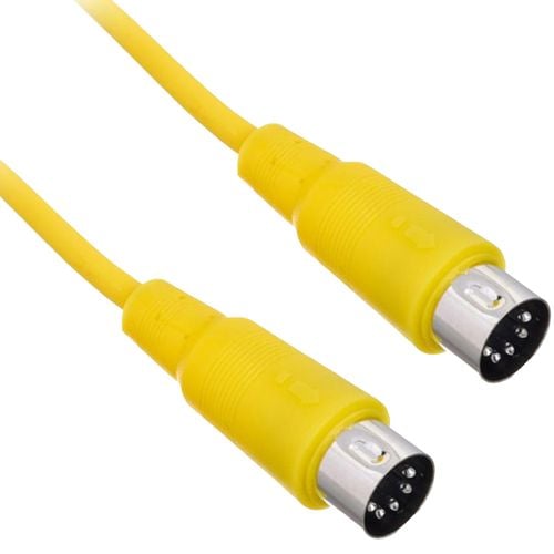 Kabel przewód audio sygnałowy MIDI DIN 5 pin 6 m the sssnake SK366-6-YEL na Arena.pl